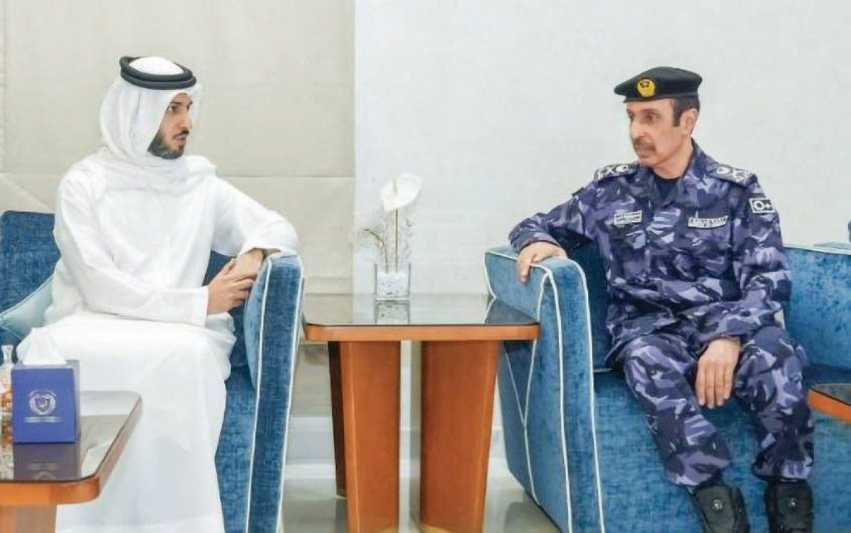 زايد بن حمد يطلع على جهود شرطة عجمان في مكافحة المخدرات والوقاية منها