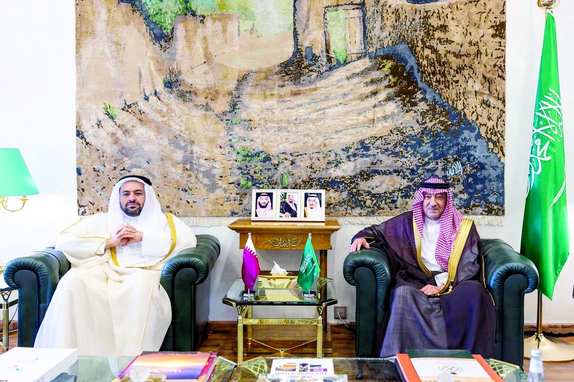 ارتياح قطري سعودي لاتفاق السلام