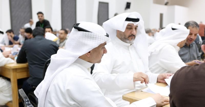 جانب من أعمال التصحيح