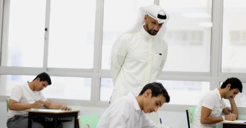 الرشيد والحمد يتفقدان سير امتحانات الثانوية العامة في الجهراء