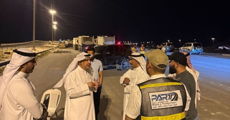 محافظ الجهراء: متابعة الطرق المرتبطة بـ «المطلاع» أولوية