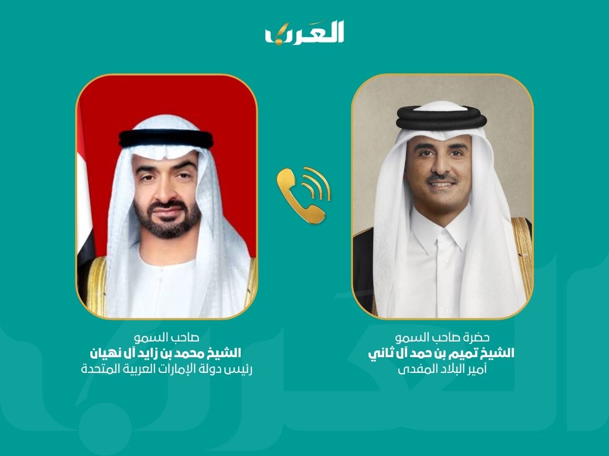  سمو الأمير يتلقى اتصالا هاتفيا من الرئيس الإماراتي