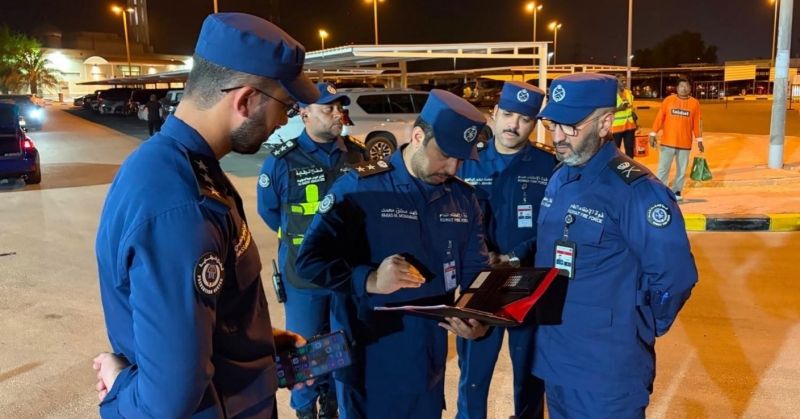 رئيس «الإطفاء» يتفقد النقاط المكلفة بتأمين الحسينيات