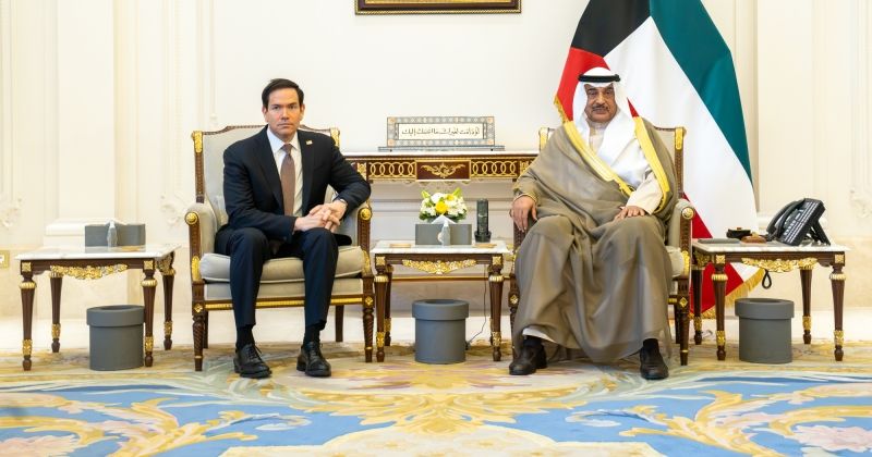 سمو ولي العهد يستقبل وزير الخارجية الأميركي