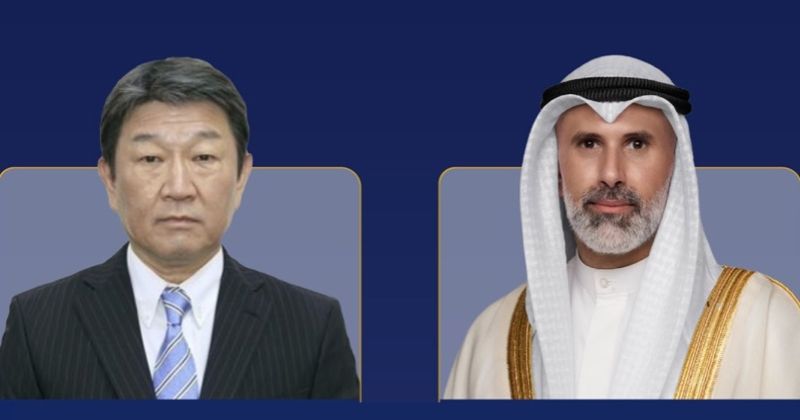 وزير الخارجية يبحث ونظيره الياباني آخر تطورات المنطقة والجهود المبذولة بشأنها