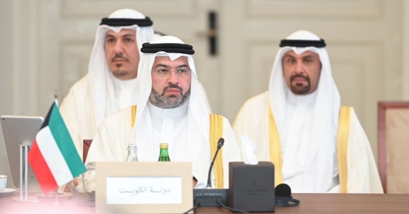 حمود الصباح مشاركاً في الاجتماع