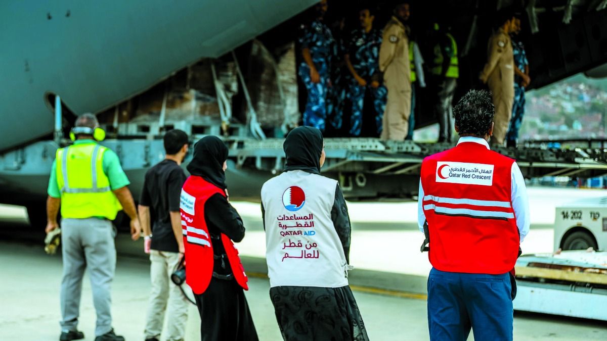الإغاثة الإنسانية العاجلة.. نهج قطري ثابت لا ينتظر النداء