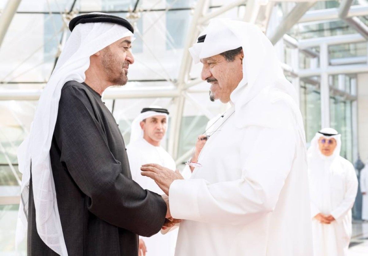 محمد بن زايد ومشعل الصباح يؤكدان أهمية العمل على ترسيخ أسباب السلام الدائم في المنطقة