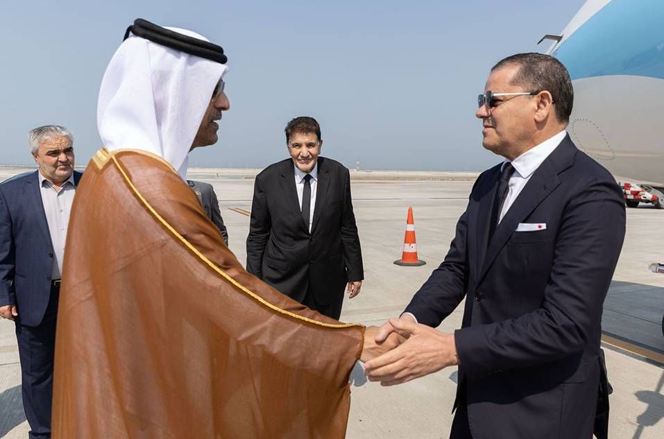 رئيس حكومة الوحدة الوطنية الليبية يصل إلى الدوحة لتقديم العزاء في فقيد الوطن الكبير
