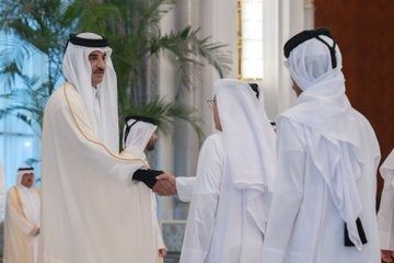سمو الأمير يستقبل المزيد من المعزين بوفاة سمو الأمير الوالد