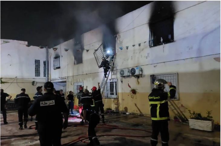 وفاة 11 شخصا و إصابة 19 آخرين في حريق بمؤسسة لرعاية الأطفال في الجزائر