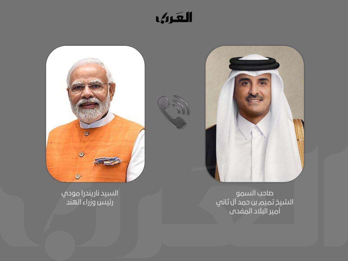  سمو الأمير يتلقى اتصالا هاتفيا من رئيس الوزراء الهندي