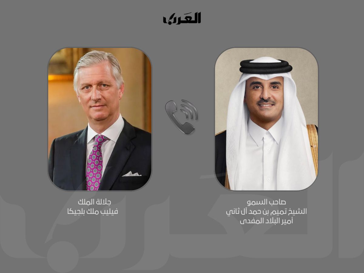 سمو الأمير يتلقى اتصالاً هاتفياً من ملك بلجيكا