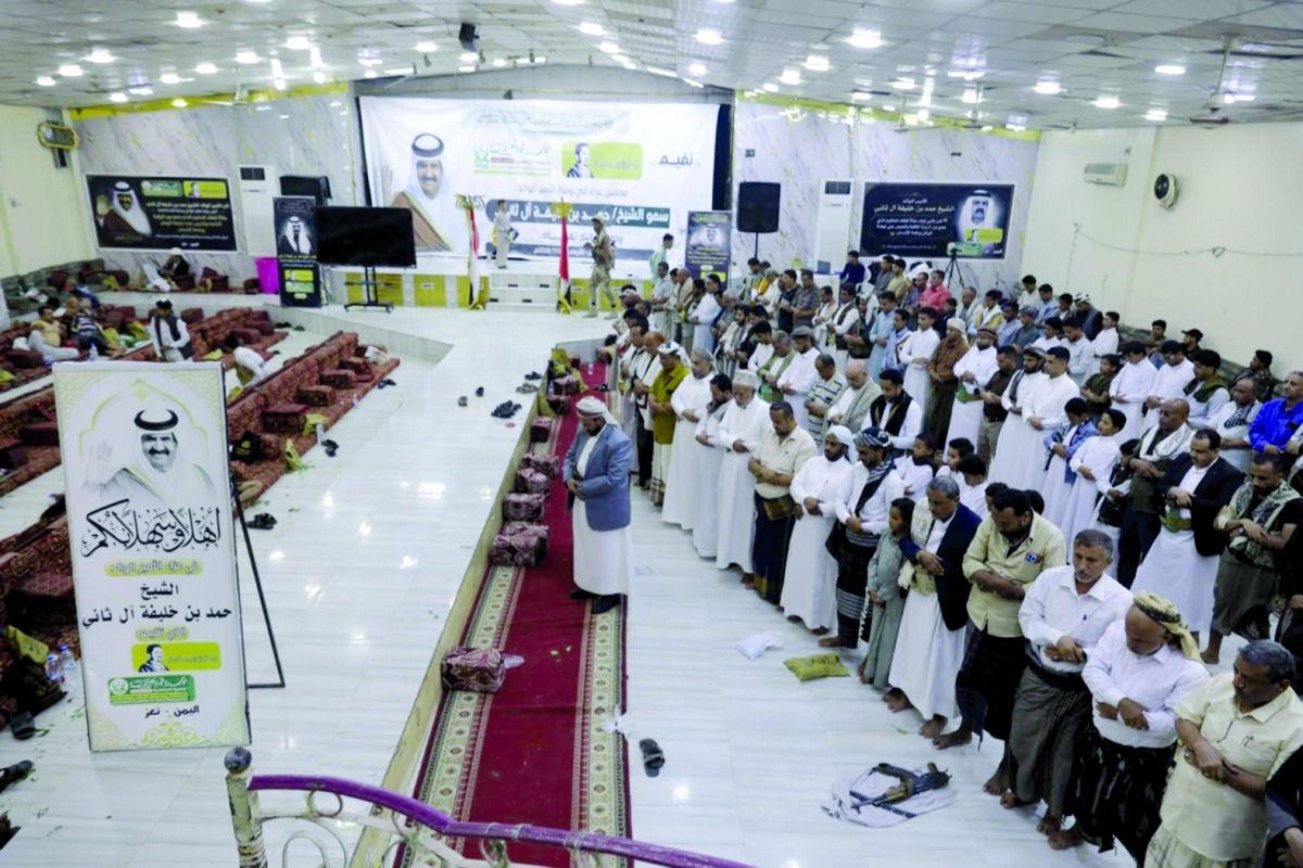 مجلس عزاء يمني يحتفي بإرث «فقيد الوطن الكبير»