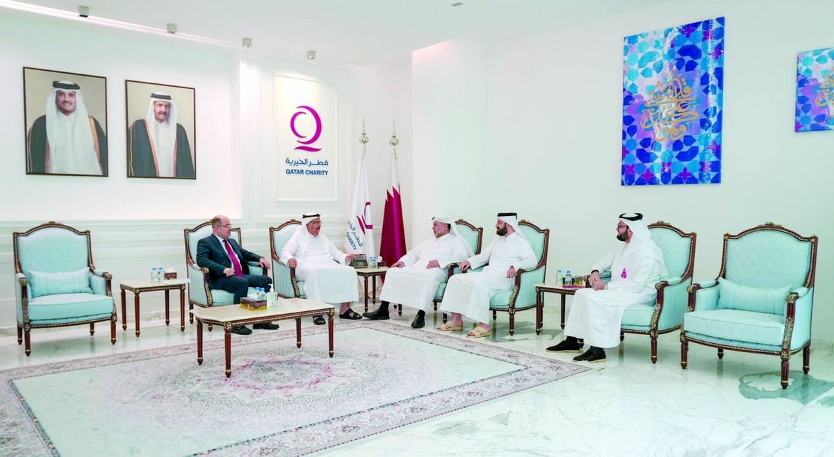 قطر الخيرية تتسلم تبرعاً سخياً من الشركة العامة للتكافل