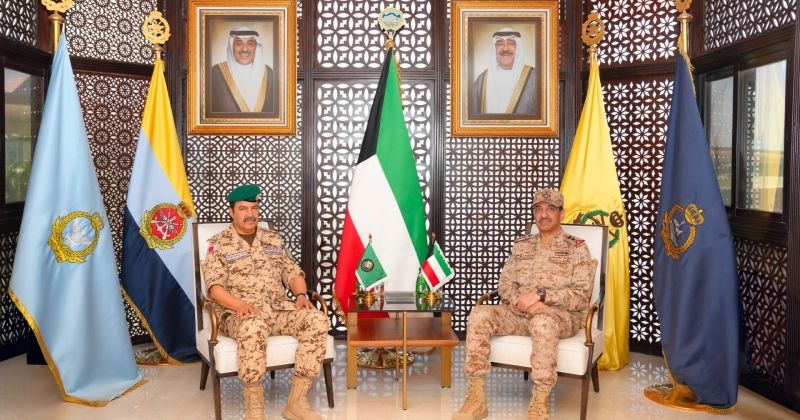 الفريق الشريعان مستقبلاً اللواء الفضالة