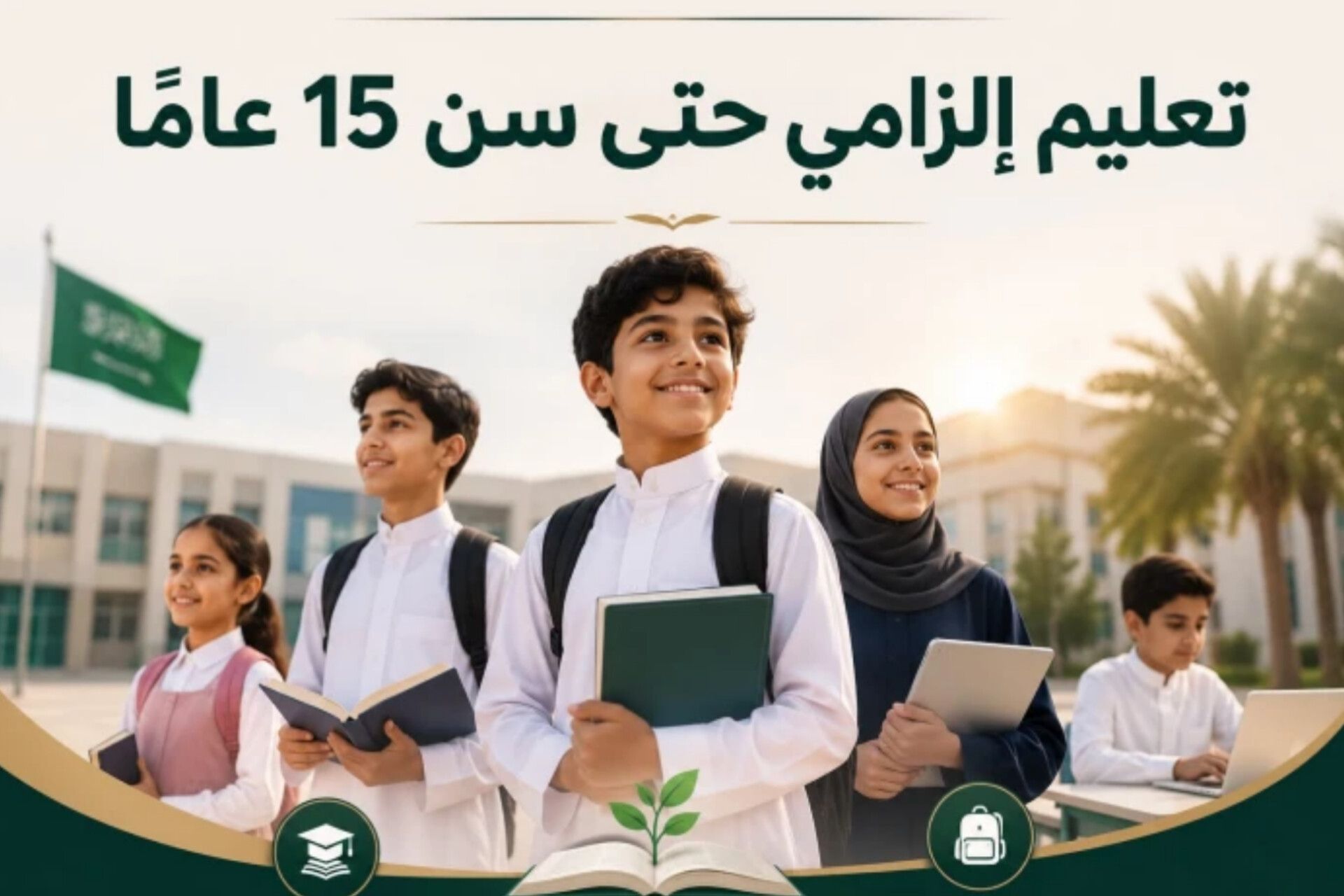 بمرسوم ملكي.. السعودية تقر نظام التعليم العام الجديد وتلزم بالدراسة حتى سن الـ 15