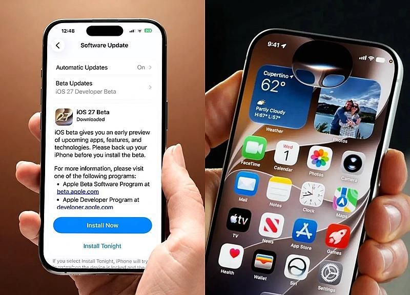 آبل تفاجئ مستخدمي آيفون بالإصدار التجريبي الثاني من iOS 27