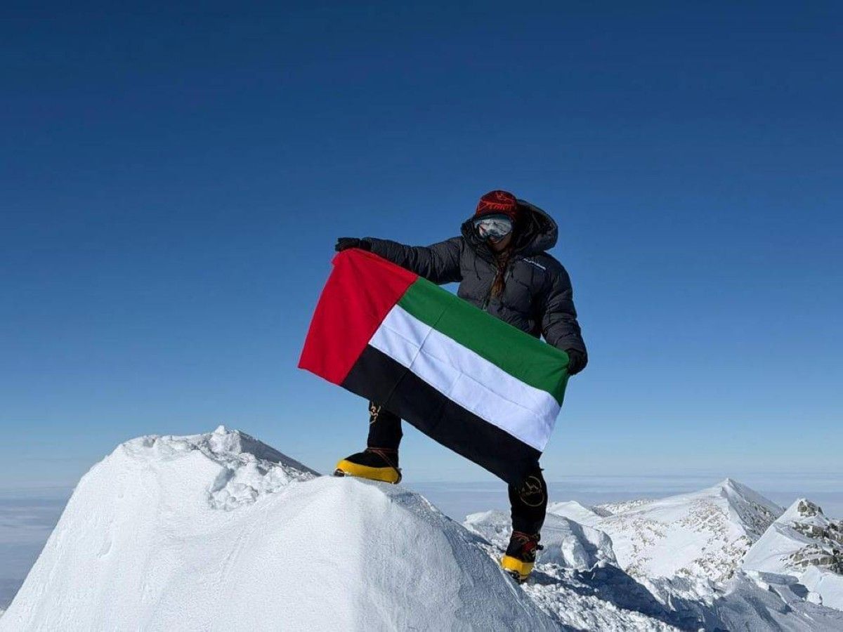 الإماراتية فاطمة العوضي أصغر شخص عربي يصل لارتفاع يتجاوز 7,000 متر