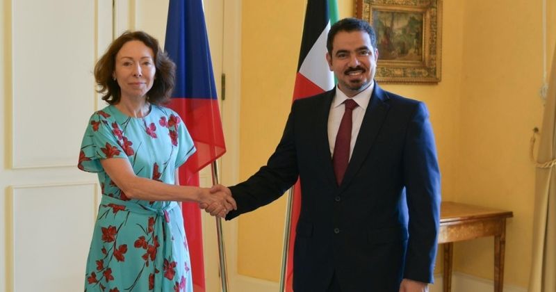 السفير الشطي بحث مع نائب وزير الخارجية التشيكي العلاقات المتميزة بين البلدين