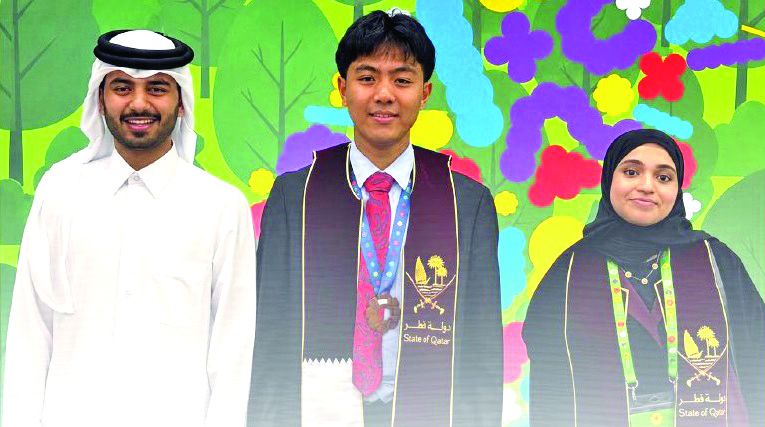 قطر تحصد برونزية أولمبياد الأحياء الدولي