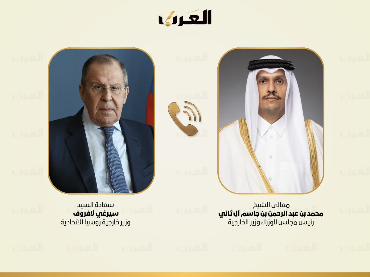 اتصال هاتفي بين رئيس مجلس الوزراء وزير الخارجية ووزير الخارجية الروسي