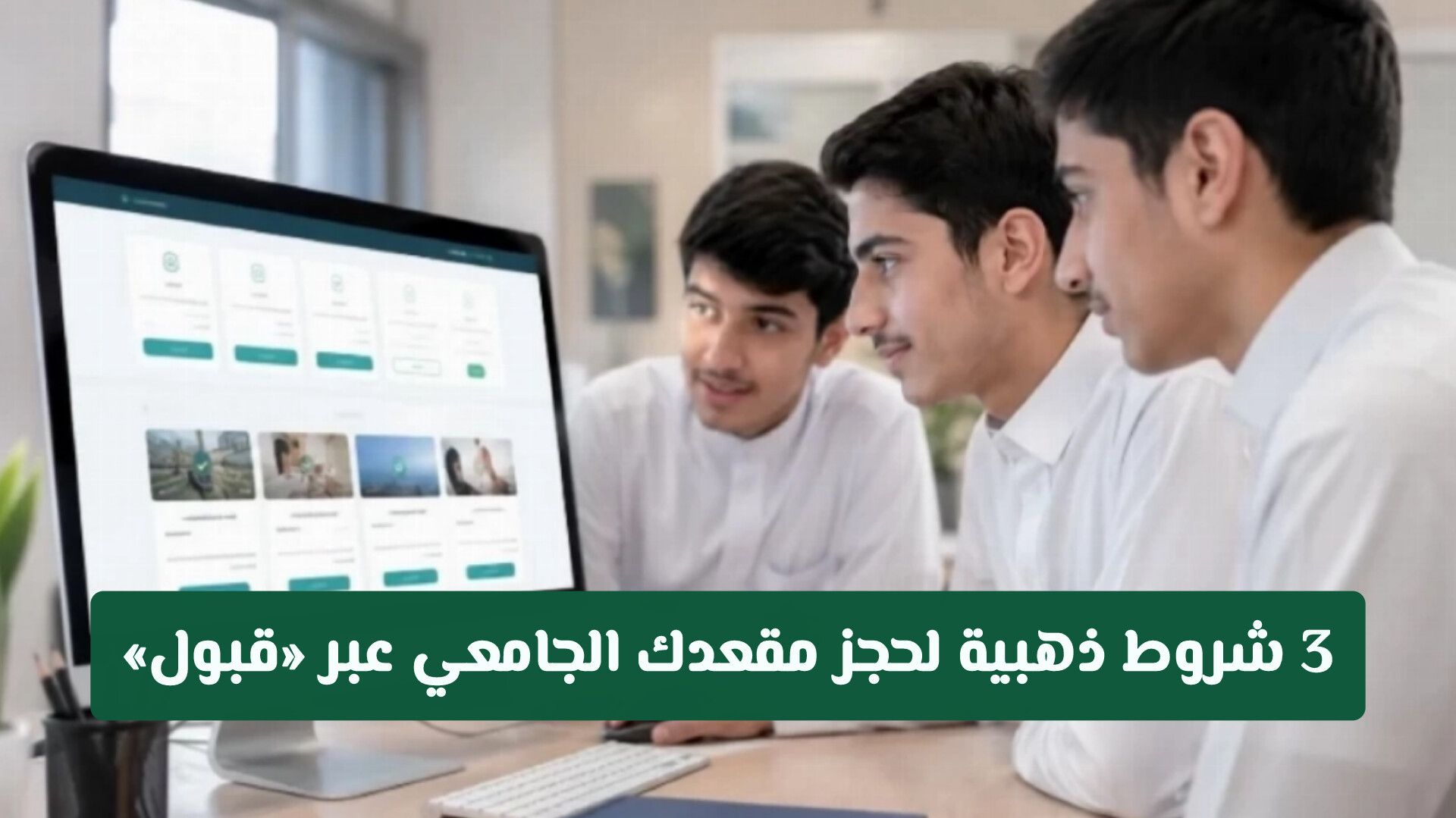 لا تفوت الفرصة الأخيرة.. 3 شروط ذهبية لحجز مقعدك الجامعي عبر «قبول»