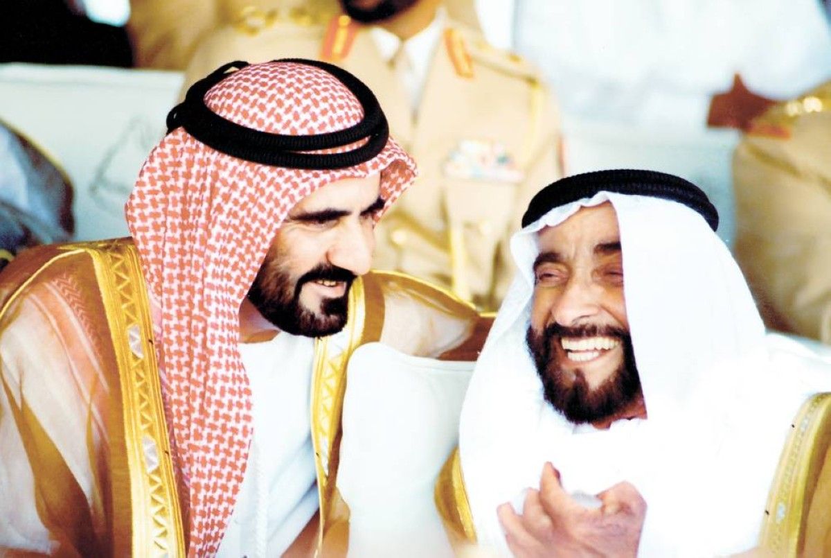 زايد فكرة الإمارات الخالدة