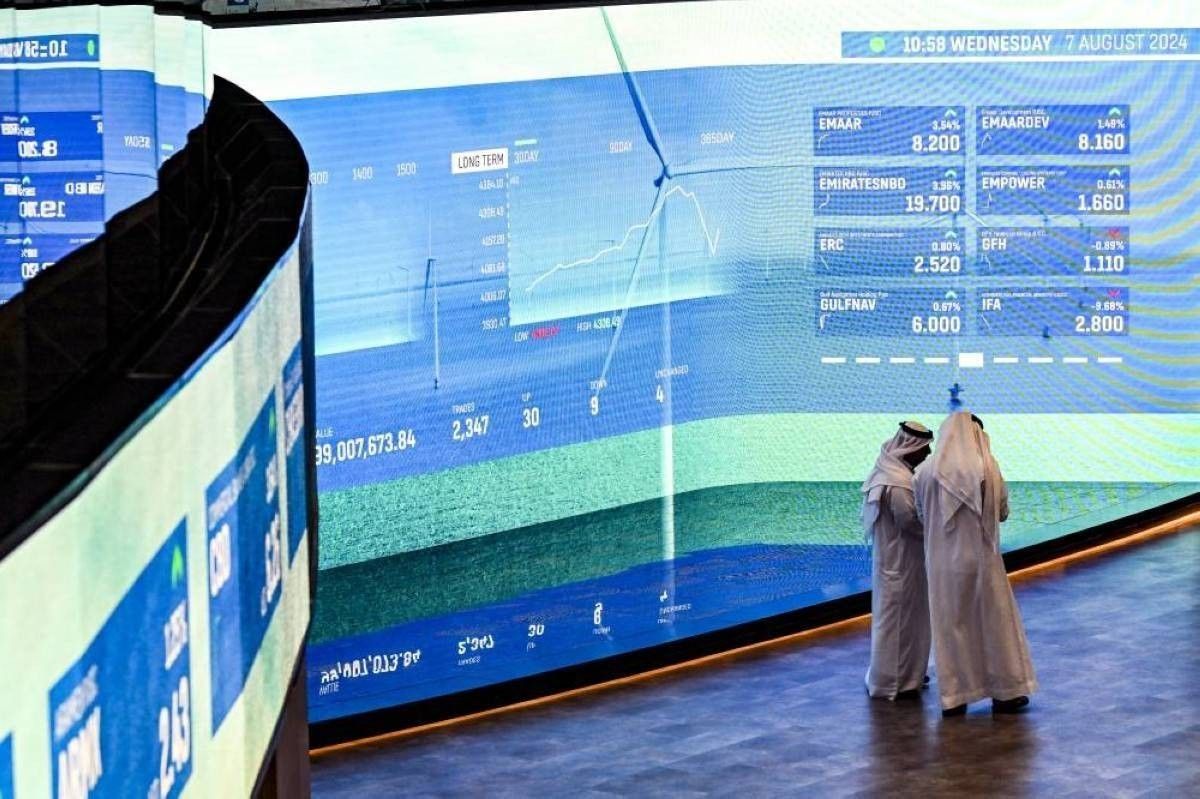 «سوق دبي» الأفضل عربياً في أسبوع بمكاسب 25.23 مليار درهم