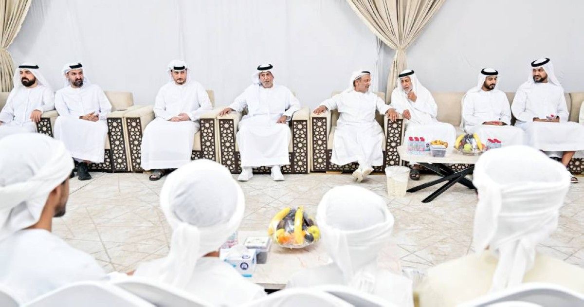 شيوخ ومسؤولون يعزّون في وفاة حمدة بنت عبدالله العتيبة
