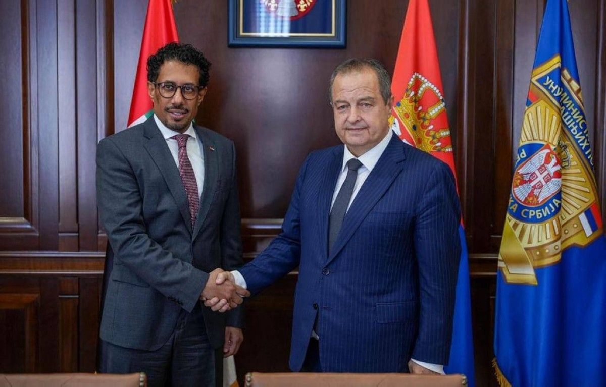 سفير الإمارات يبحث مع نائب رئيس الوزراء وزير الداخلية في صربيا سبل تعزيز التعاون