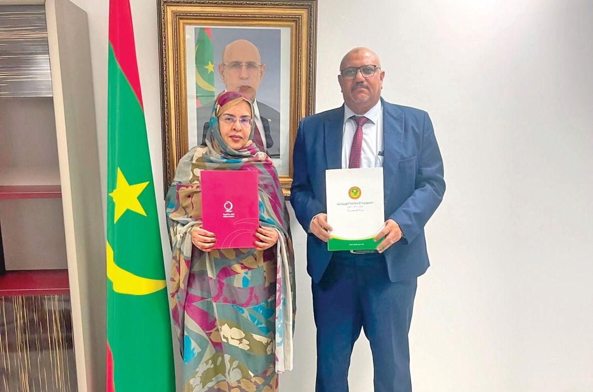 شراكة بين قطر الخيرية ووزارة الصحة الموريتانية