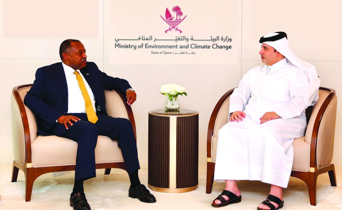 مباحثات تعاون بيئي مع السودان