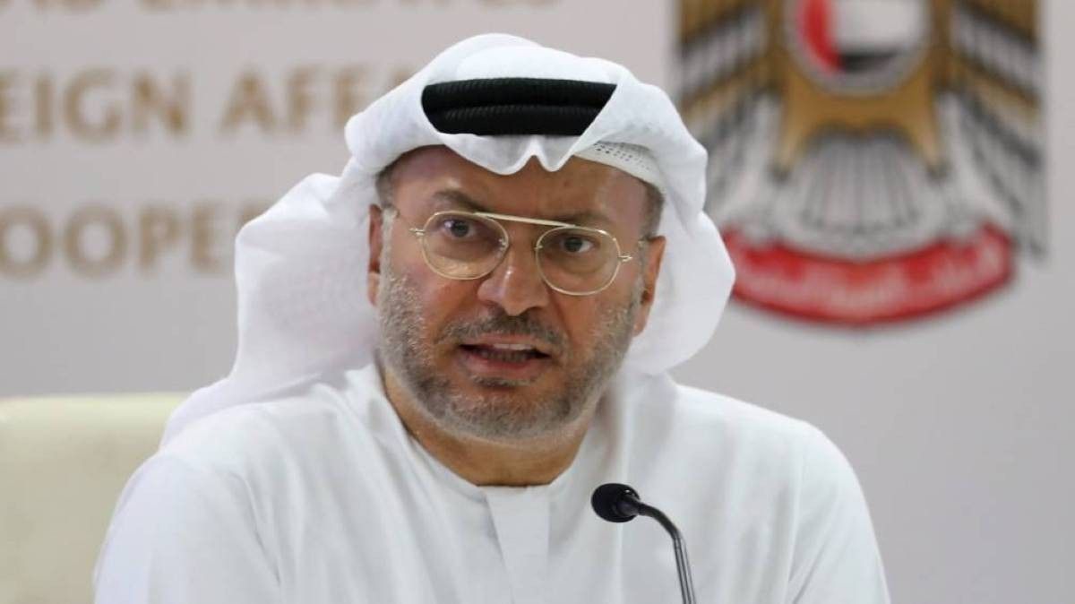 أنور قرقاش: المنطقة لا تحتمل استمرار «اللاحرب واللاسلم» إلى ما لا نهاية