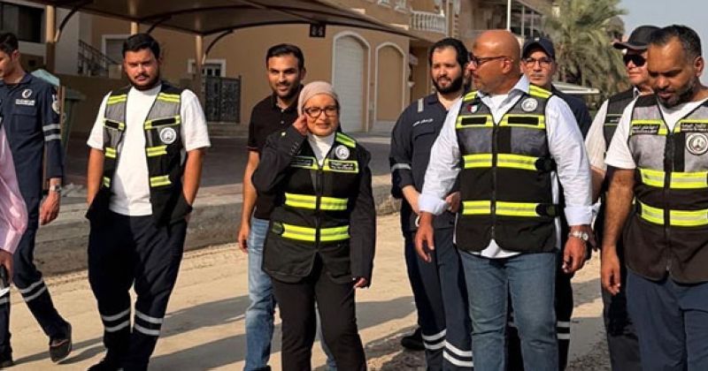 البلوشي في جولة على العمل