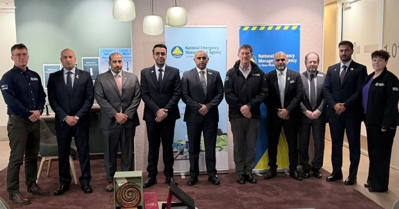 «أمان» يطلع على تجربة نيوزيلندا في إدارة الطوارئ ويبحث سبل تبادل الخبرات