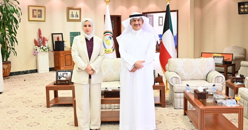 المحافظ والصرعاوي على هامش اللقاء