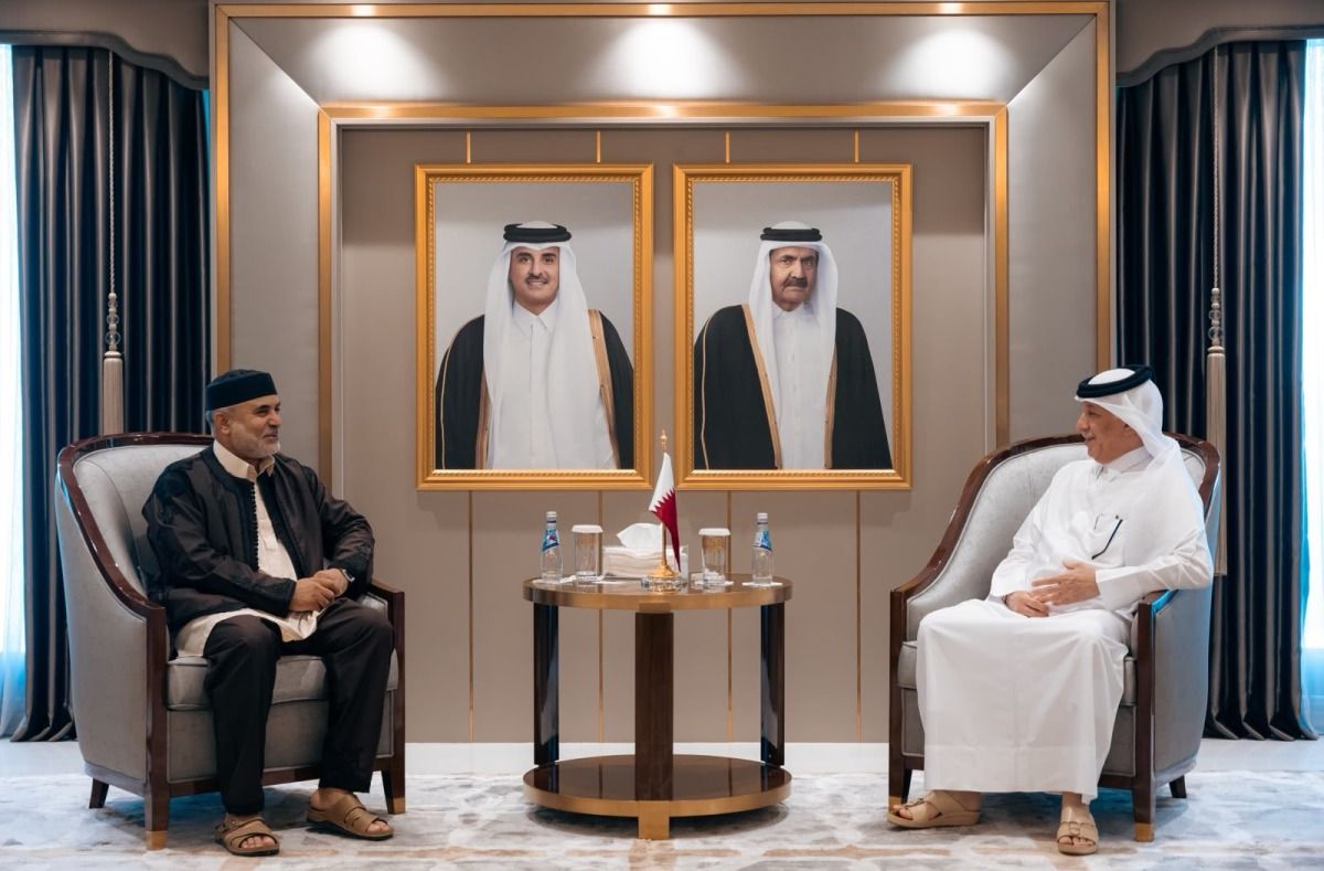 وزير الدولة للشؤون الخارجية يودع سفير ليبيا