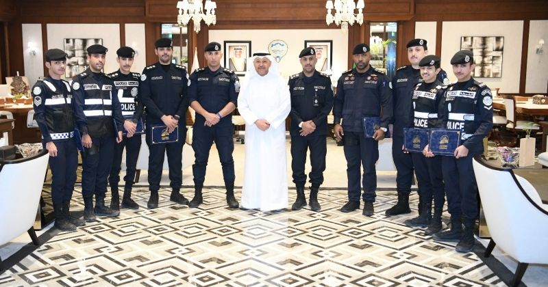 محافظ الفروانية: رجال الأمن... كفاءة وإخلاص