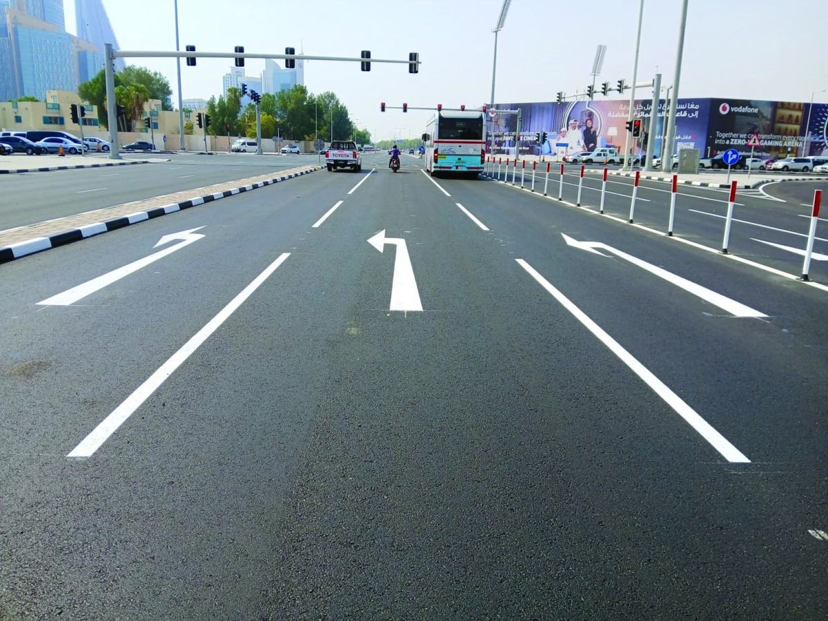 إنجاز مشروع تطوير شارع المرخية