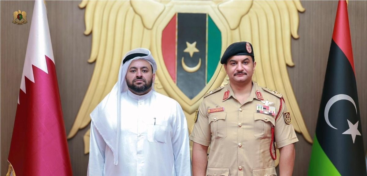  وزير الدولة بوزارة الخارجية يجتمع مع الفريق أول ركن صدام خليفة حفتر