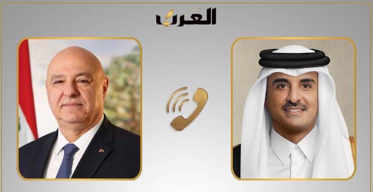 سمو الأمير يتلقى اتصالاً هاتفياً من الرئيس اللبناني