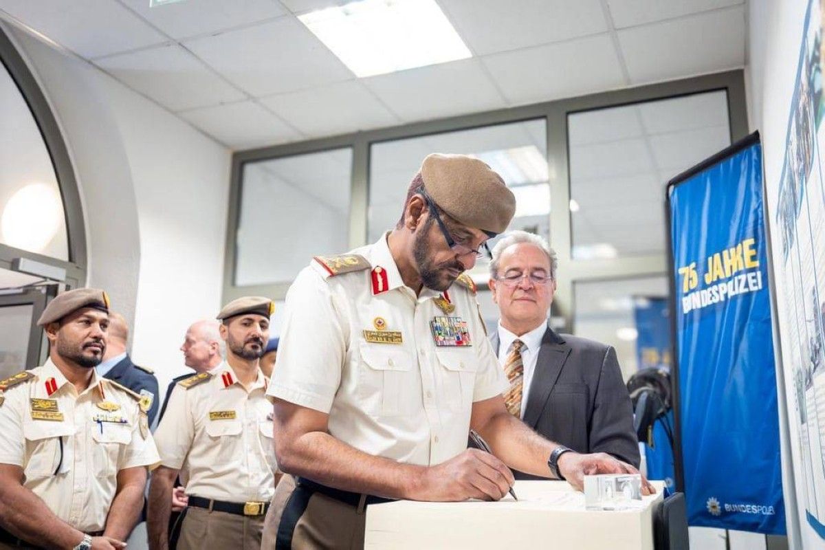 قائد الحرس الوطني يلتقي رئيس الشرطة الاتحادية في ألمانيا