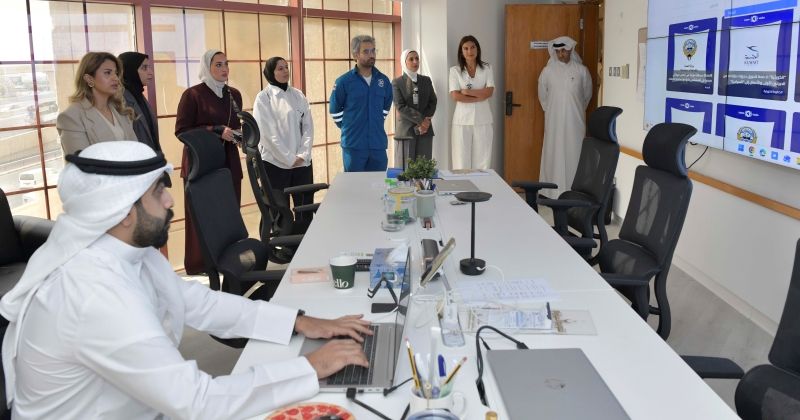 «كونا» تُطلع وفد شركة «نفط الكويت» على آلية عمل إداراتها وخدماتها