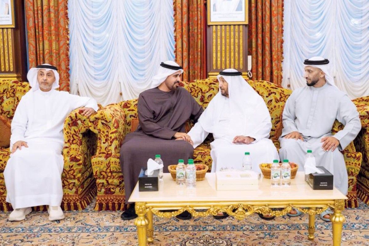 رئيس الدولة يعزي في وفاة حرم محمد بن بطي آل حامد
