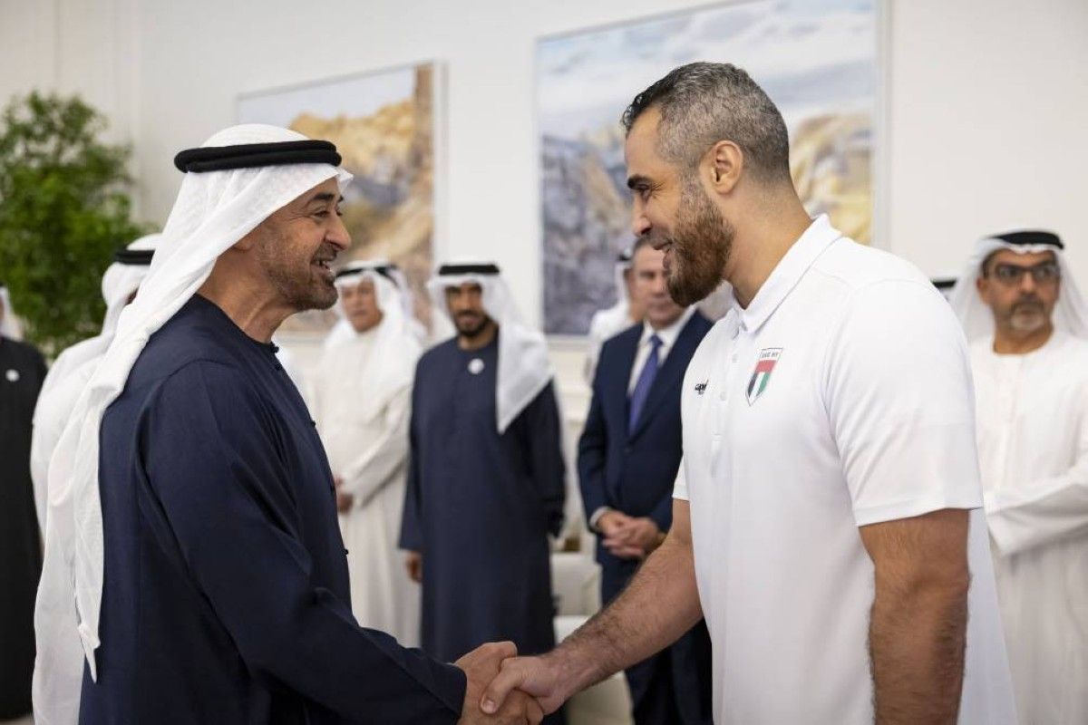 رئيس الدولة يستقبل منتخب الإمارات لكرة اليد للشباب بمناسبة تأهله إلى كأس العالم 2027