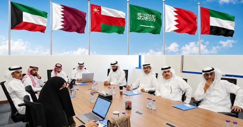 جانب من اجتماع اللجنة الفنية الخليجية