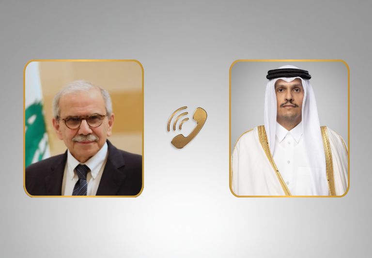 اتصال هاتفي بين رئيس مجلس الوزراء وزير الخارجية ورئيس الوزراء اللبناني