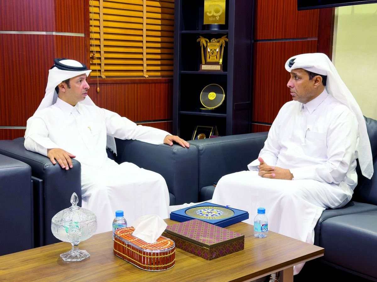 رئيس التحرير يستقبل د. خالد الجابر.. تعاون إعلامي بين «العرب» ومجلس الشرق الأوسط للشؤون الدولية