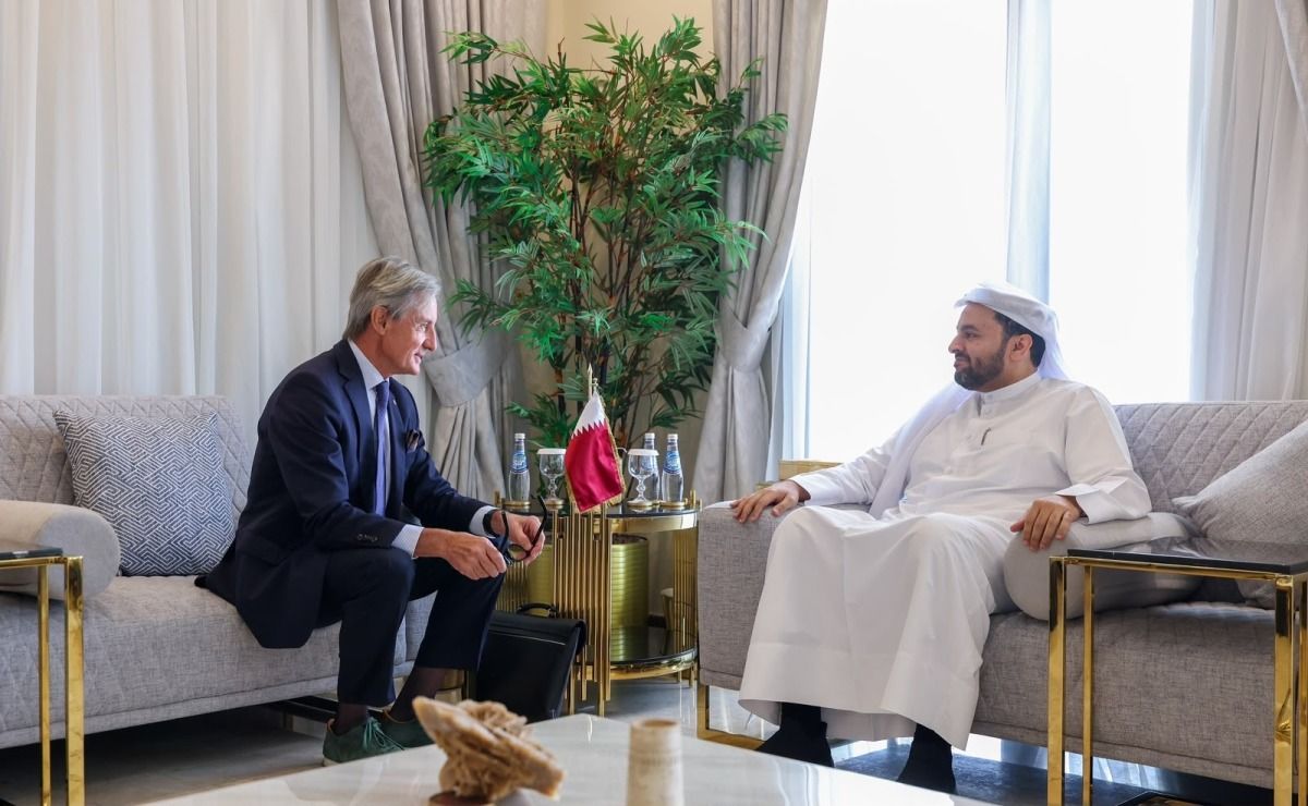  وزير الدولة بوزارة الخارجية يجتمع مع المبعوث الخاص لمستشار النمسا